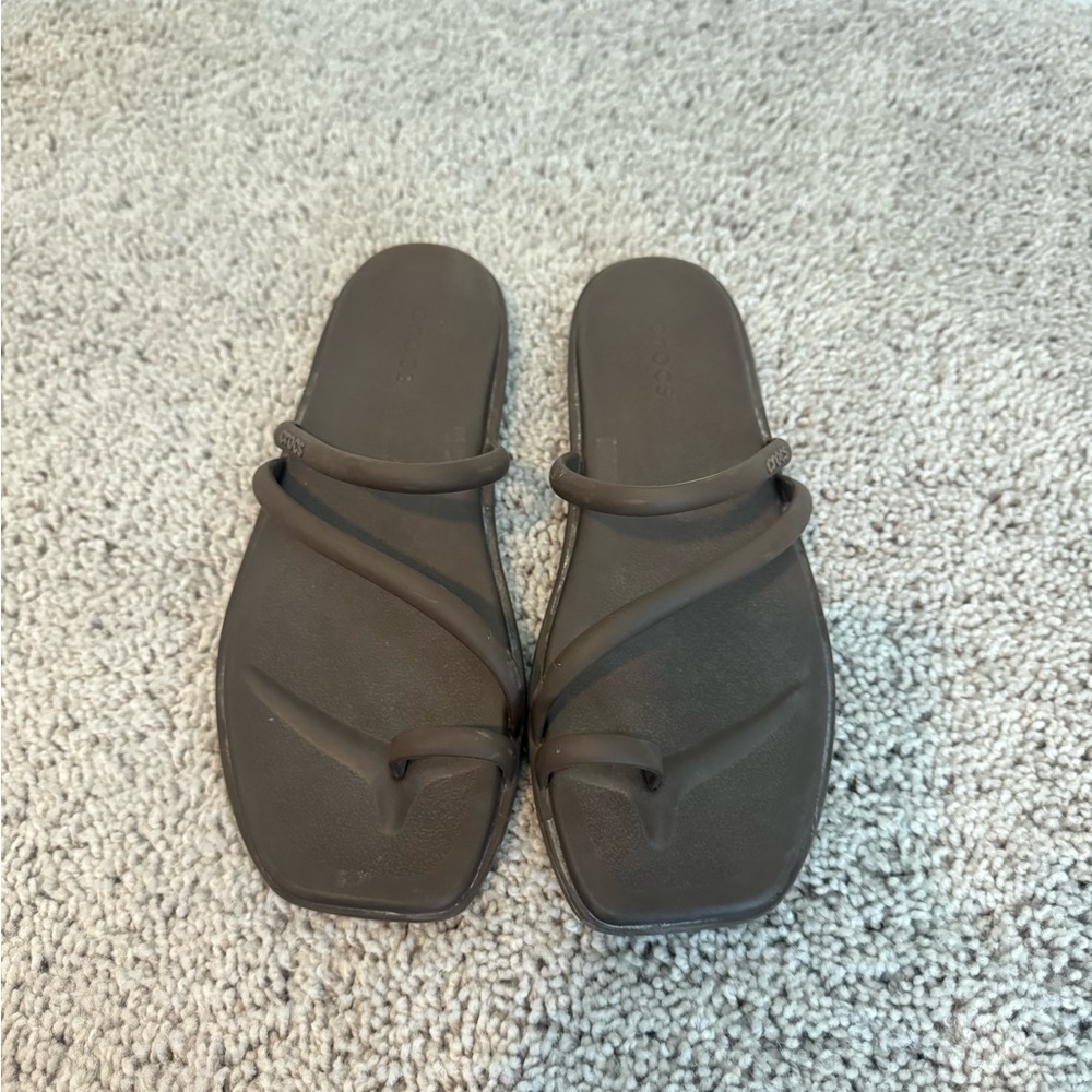 Crocs Miami Square Toe Loop Sandal